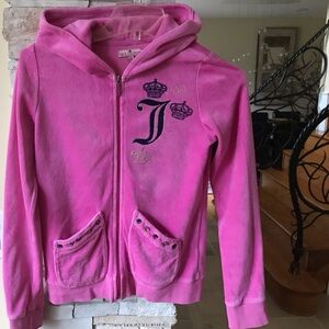 Juicy Couture Kids Pink Hoodie Jacket